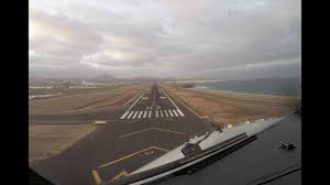 Approach Landing Runway 03 Arrecife Lanzarote Airport Ace Gcrr