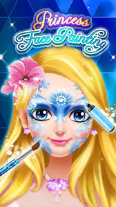 face paint princess salon makeup
