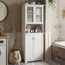 Tall Bathroom Storage Cabinet With