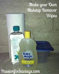 homemade makeup remover wipes
