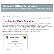 Top Sources For Printable Blank Marriage Certificates