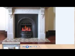 Victorian Fireplace Converted To Gas