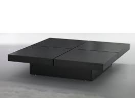 Modern Coffee Tables Black Square