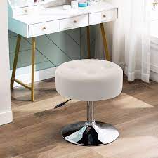duhome pu leather vanity makeup chair