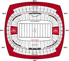Arrowhead Stadium Kansas City Mo Seating Charts Page