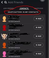 Once you add a contact, you can tap it to see how you can interact with it. What Does In My Contact Means On Snapchat Quora