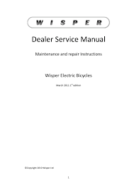 Wisper 705eco Service Manual Manualzz Com