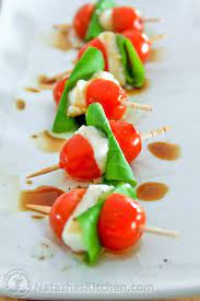 Caprese Party Skewers Achieve With Athena gambar png