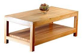 Solid White Oak Coffee Table