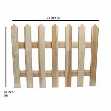 Rectangle Thedecorshed Wooden Fence For