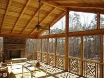 What is a good size for a screened porch?