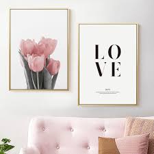 Carefully selected flowers & gifts with free next day delivery, be there from anywhere with. Canvas Art Print Tulip Love Quotes Girl Bedroom Nordic Posters And Prints Kids Wall Pictures For Living Room Home Decor Painting Calligraphy Aliexpress