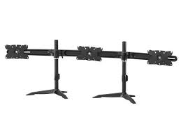 triple monitor mount stand for up to 32