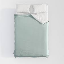 blue sea glass duvet cover by sharon