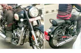 royal enfield clic 350 spied