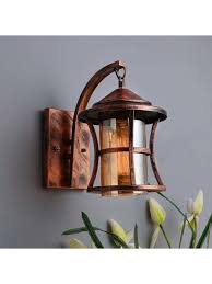 Glass Rustic Wall Lamp