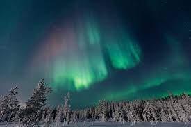 northern lights in finland