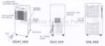 everstar mpa 08cr parts air conditioners