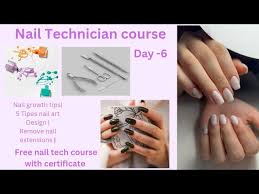 free nail technician course day 5