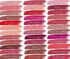 Here Are The 36 Lipsense Colors Available Going Forward From