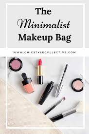 perfect minimalist makeup bag