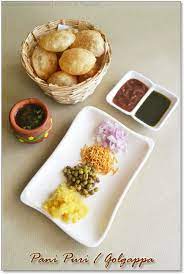 Pani Puri Recipe Ingredients gambar png