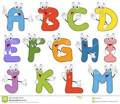 Funny alphabet pictures children all letters stock vector. Character Letters Google Search Cute Fonts Alphabet Lettering Alphabet Fonts Cartoon Font