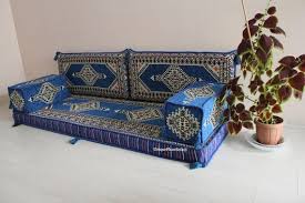 Buy Royal Blue Arabic Majlis Sofa Set