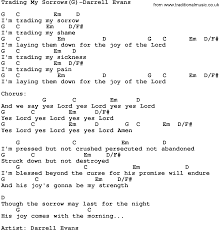 45 Detailed Chord Chart Worship