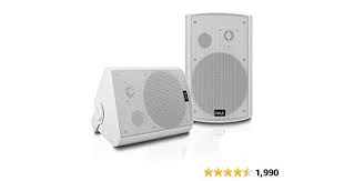 Outdoor Wall Mount Patio Stereo Speaker