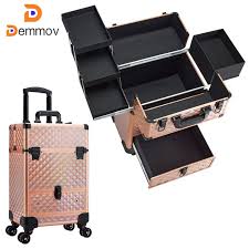 case large storage cosmetic trolley