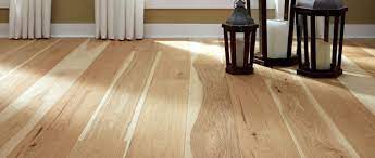 Wide Plank Hickory Floor