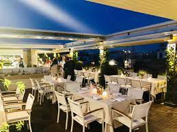 bar restaurant roof terrace in rome