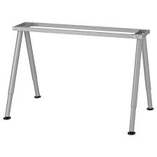 Choose from different table tops and combine with the legs you like. Thyge Frame For Table Top Silver Color Ikea