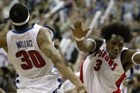 We don't win a third nba championship without ben wallace. Ben Wallace And Rasheed Wallace Joined Kevin Garnett On Area 21 Detroit Bad Boys