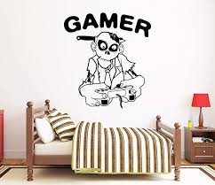 Gamer Game Wall Decals Controller