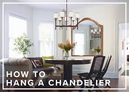 how to guide chandelier hanging flip