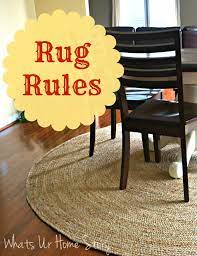 rug rules whats ur home story