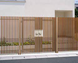 エルファード片面 m1型 木調たて格子 高尺タイプ 三協アルミ フェンス 柵ならエクスショップ sliding door room dividers gate design contemporary house