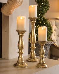 Pillar Candle Holders For Fireplace