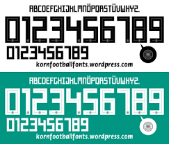 KoRnFootballFONTS - WordPress.com gambar png