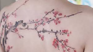 Tatouage fleur cerisier japonais signification myvirtualdog. Tatouage Japonais