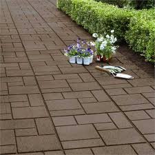 heavyweight recycled rubber pavers