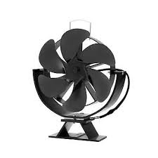 Heat Powered Fan 6 Blade Fireplace Fan