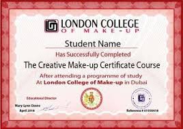 makeup qualifications london college