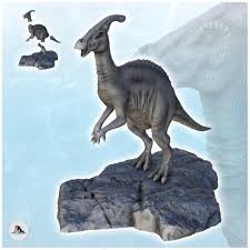 parasaurolophus dinosaur 2 wargaming3d
