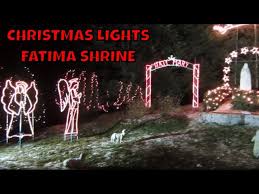 fatima shrine christmas lights