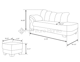 mhl009 italy lounge sofa with stool