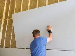 How To Drywall Plywood Walls Fiber