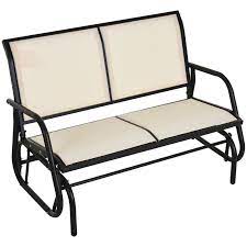 Outsunny 2 Person Outdoor Glider Bench